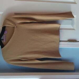 AUTUMN CASHMERE💥Nwot💥100% Cashmere Tan Sweater